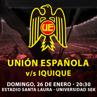  Unión Española vs. Deportes Iquique Estadio Santa Laura - Universidad SEK - Santiago Centro