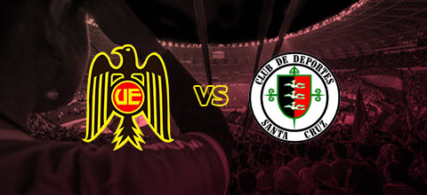  Unión Española vs Santa Cruz Estadio Santa Laura - Universidad SEK - Independencia