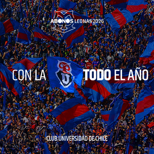 Abono Femenino Universidad de Chile - Temporada 2026
